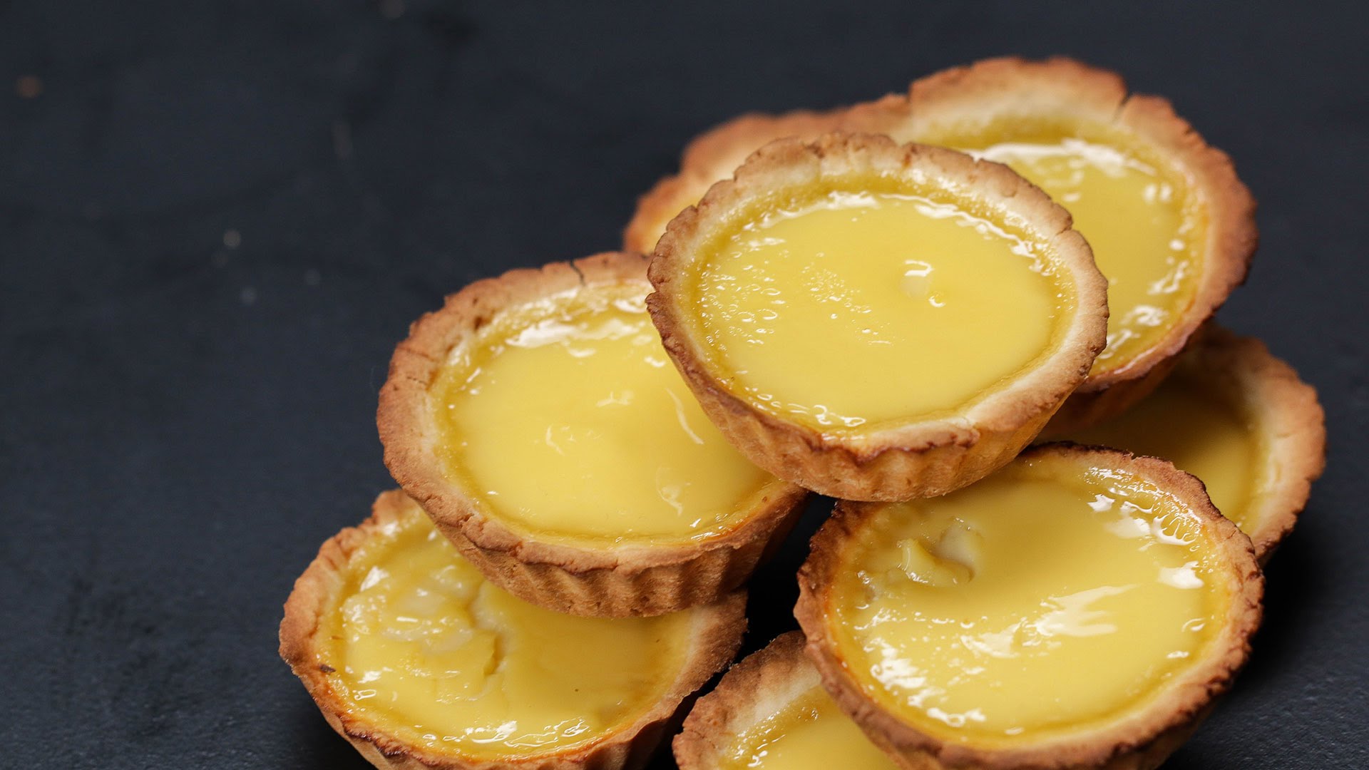 Delicious Hong Kong-Style Egg Tarts