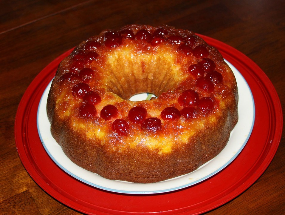 Pineapple Upside Down Cake Drink With Rum