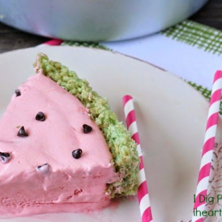 This Is One Of Those Unusual Dessert Recipes ..A Creamy Cool Watermelon Dessert