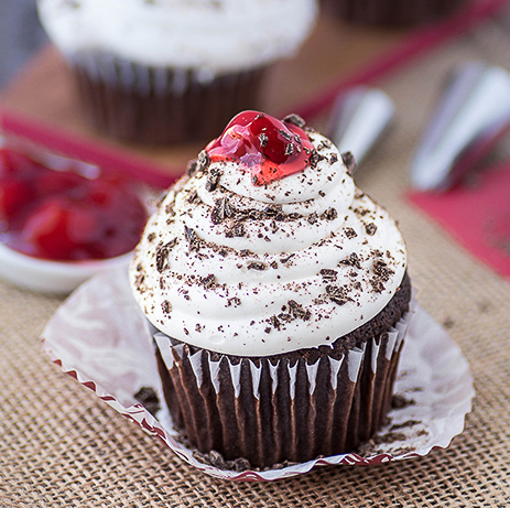 A Great Black Forest Cake Recipe Are These Delightful Cupcakes