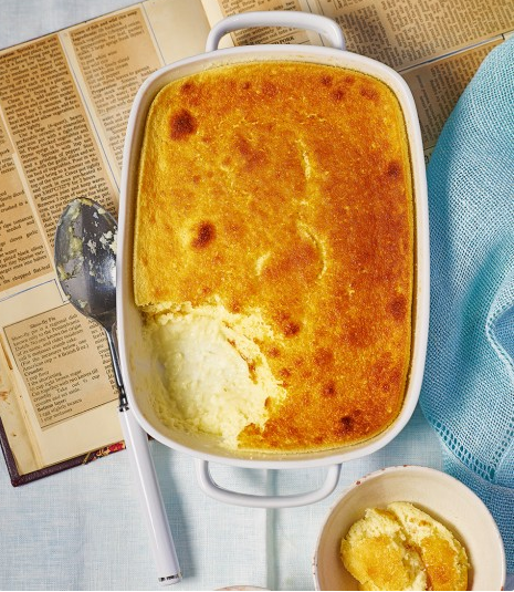 A Delightful Baked Lemon Pudding Just For You