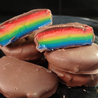 Love These Rainbow Peppermint Patties