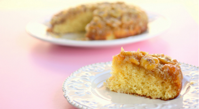 How To Make This Banana Coconut Upside Down Cake - Afternoon Baking ...