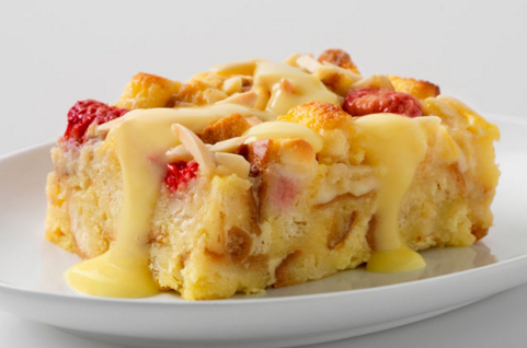 A Yummy White Chocolate Berry Bread Pudding - Afternoon Baking With Grandma
