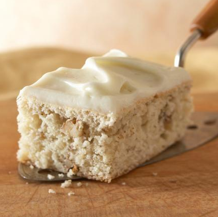 Yummy Buttermilk Banana Bars - Afternoon Baking With Grandma