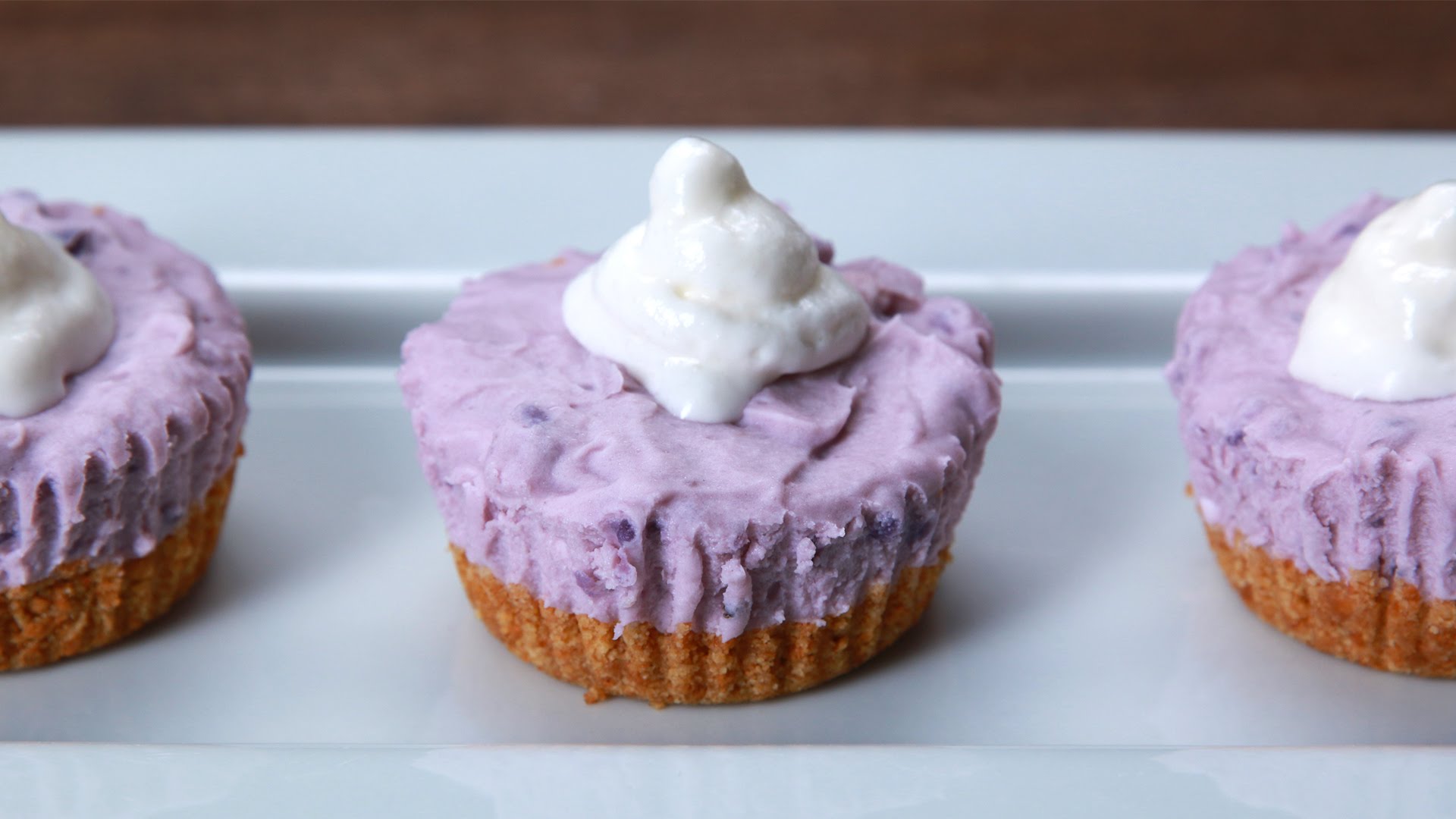 ube yam recipes Make No Mini Bake Cheesecakes How To Ube These