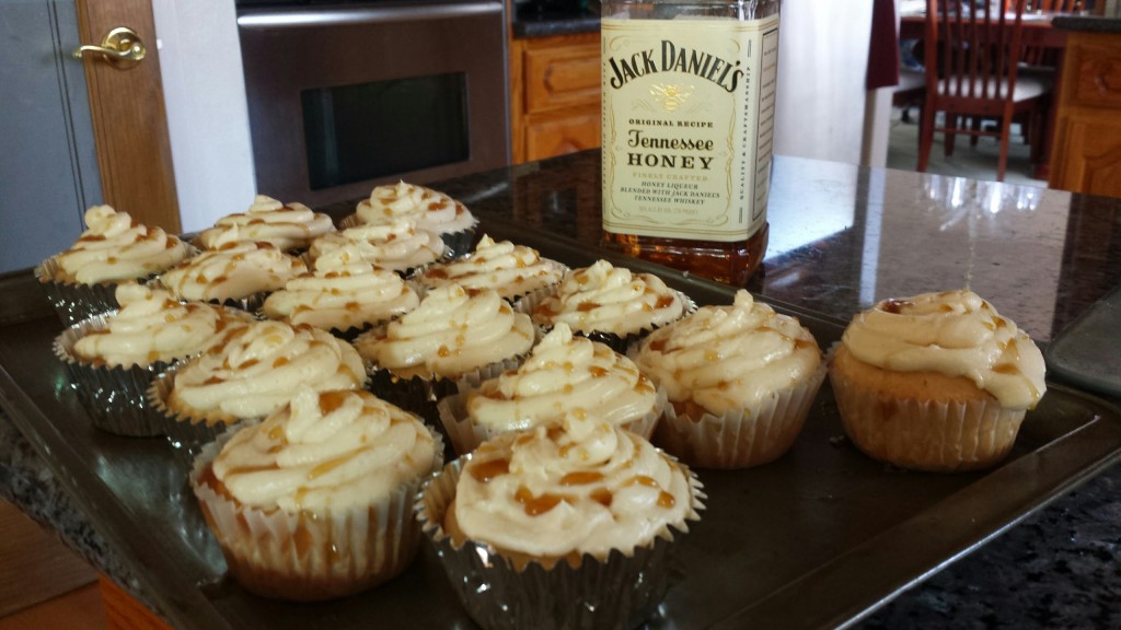 Jack Daniels Honey Whiskey Cupcakes Afternoon Baking With Grandma