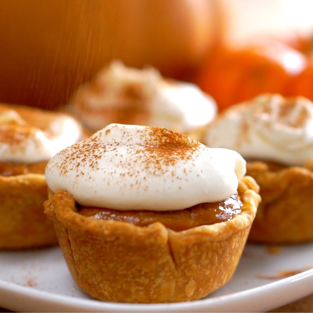 Love These Mini Pumpkin Pies - Afternoon Baking With Grandma
