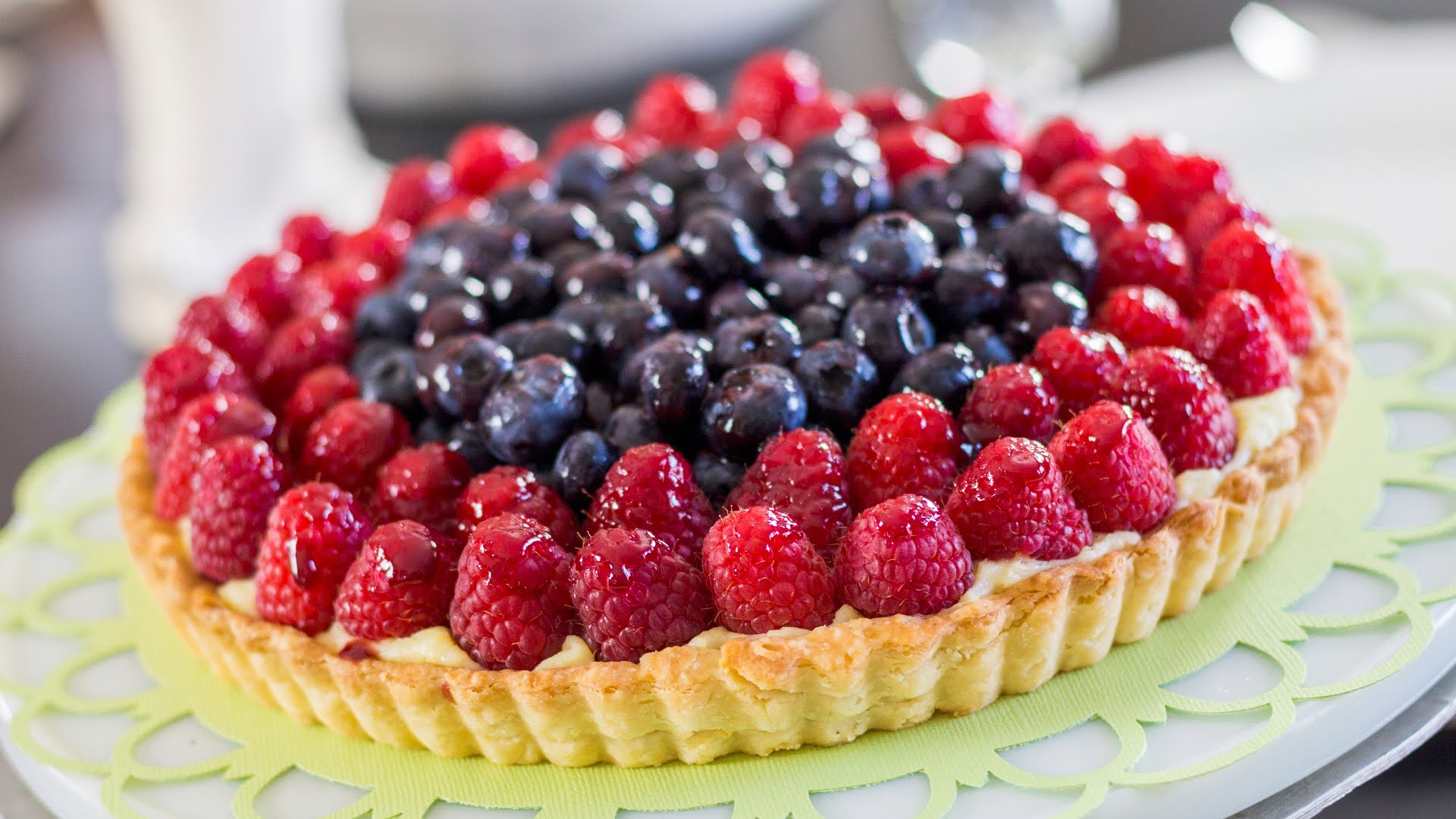 Love This Simple Fruit Tart Afternoon Baking With Grandma