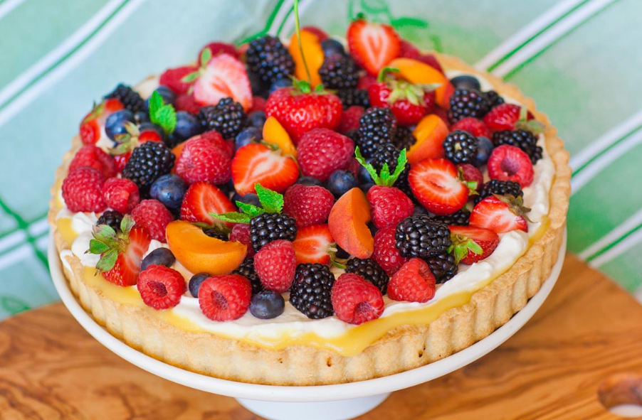 A Wonderful Classic Fruit Tart - Afternoon Baking With Grandma