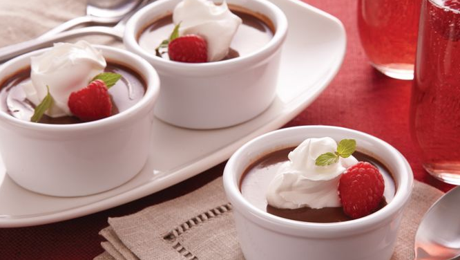 Yummy Chocolate Pots de Crème - Afternoon Baking With Grandma