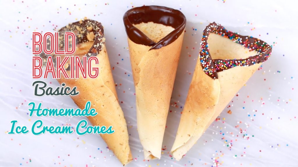 How To Make Homemade Ice Cream Cones