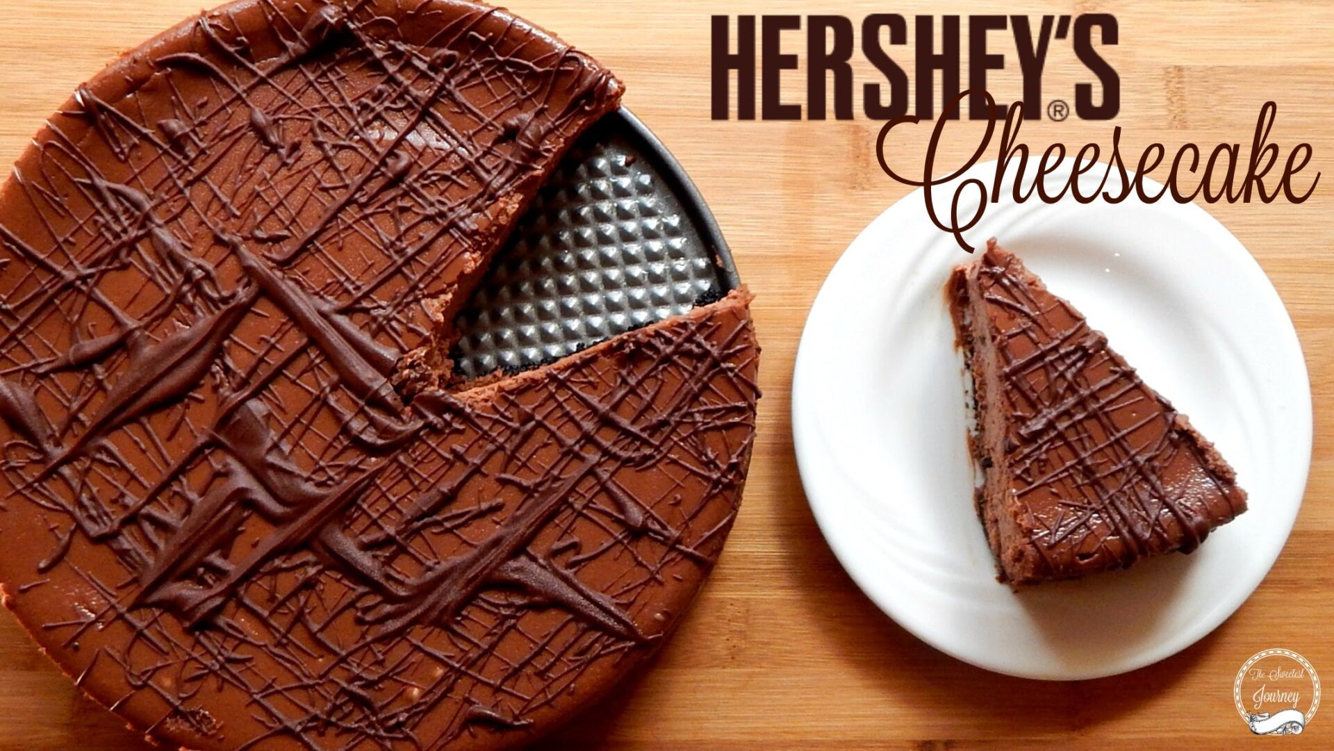 A Really Delicious Hershey S Chocolate Cheesecake Recipe Afternoon Baking With Grandma