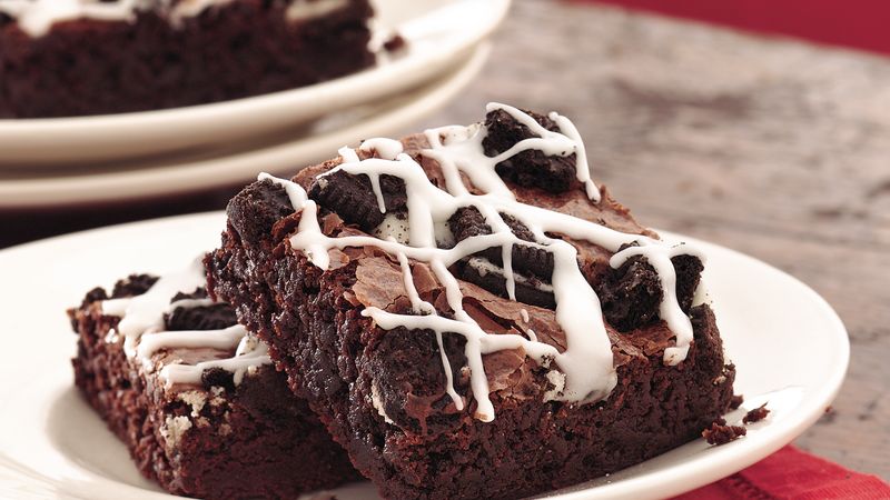 Love These Oreo Cookies & Creme Fudge Brownies - Afternoon Baking With ...