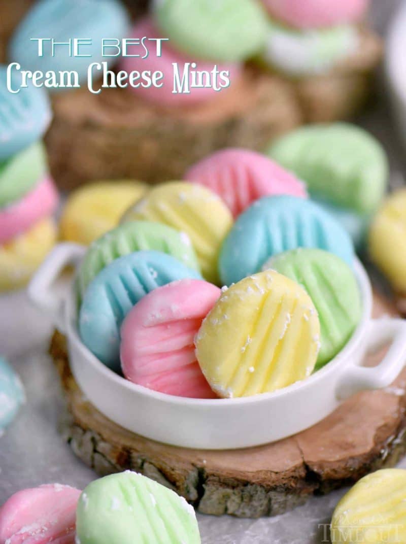 cream cheese mints