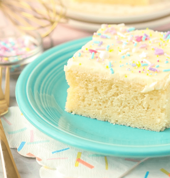 Moist Vanilla Cake Recipe