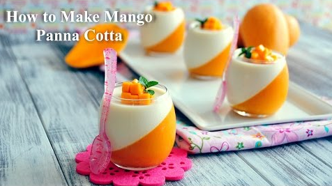How to Make Mango Panna Cotta